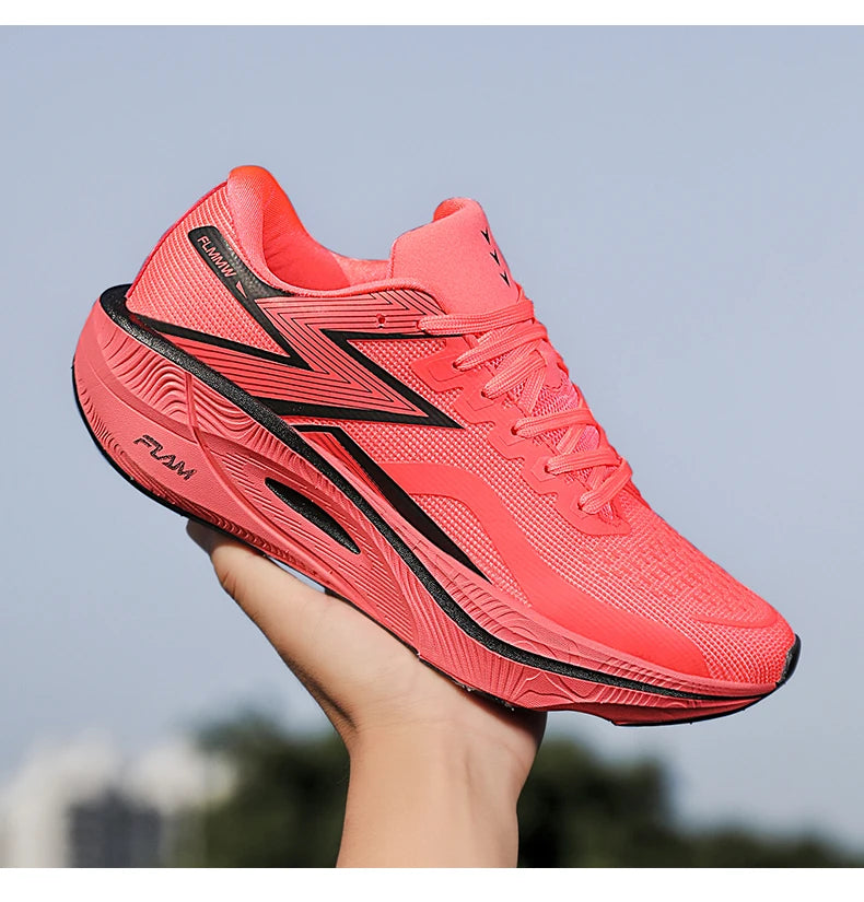 Running Shoes Carbon Board Speciality Marathon Men Sports Breathable Lightweight Women's Comfortable Athletic Nonskid Sneakers