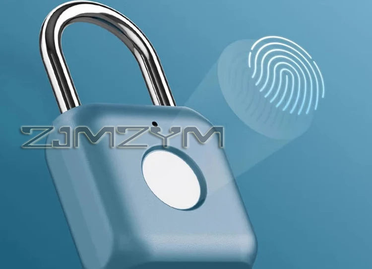Portable Smart Fingerprint Lock USB Electronic Safety Locks Keyless Luggage Bag Padlock Fingerprint Unlock Fingerprint