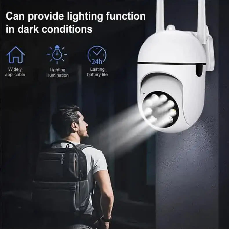 iCam365 APP IP Camera Smart Outdoor Home Security WIFI CCTV Surveillance with Color Night Vision Wireless HD 2-Way Audio 1080P
