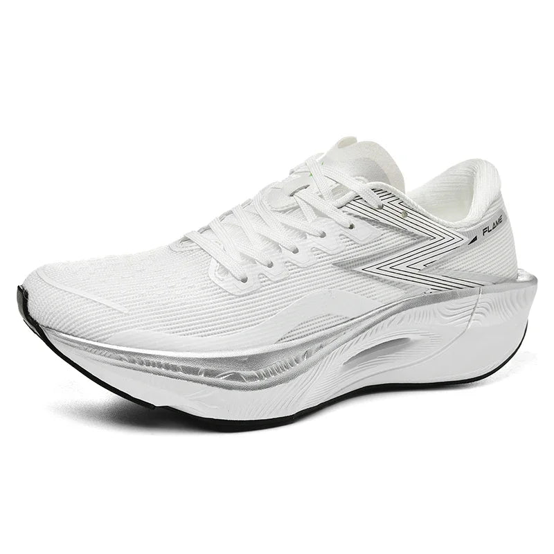 Running Shoes Carbon Board Speciality Marathon Men Sports Breathable Lightweight Women's Comfortable Athletic Nonskid Sneakers