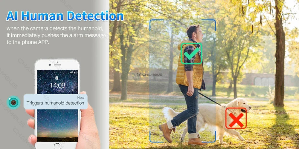 WiFi Surveillance Camera Four Lens Four Screen 8K 16MP IP Camera 8X Optical Zoom Auto Tracking CCTV Alexa ICsee New Security Cam