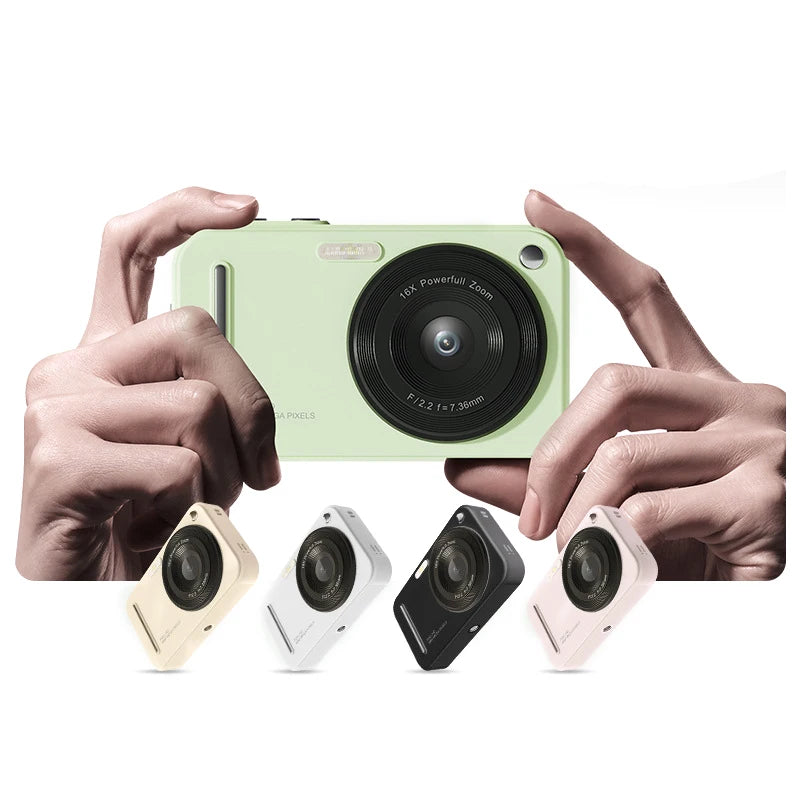 4K Digital Camera Autofocus Vlogging Camera HD 48MP with 2.4" Large Screen Camera for Photography for Kid Students Adult Gift