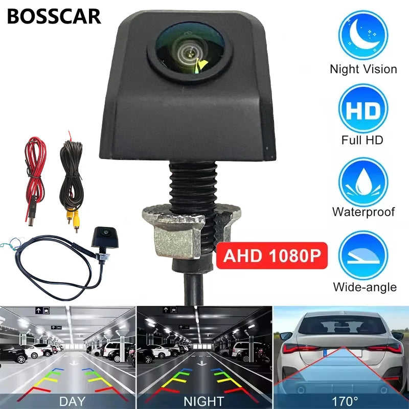 HD 170° Vehicle Camera Waterproof Rear View Parking Cam Auto Car Car Reverse Backup Universal Night Vision CCD HD Automobiles