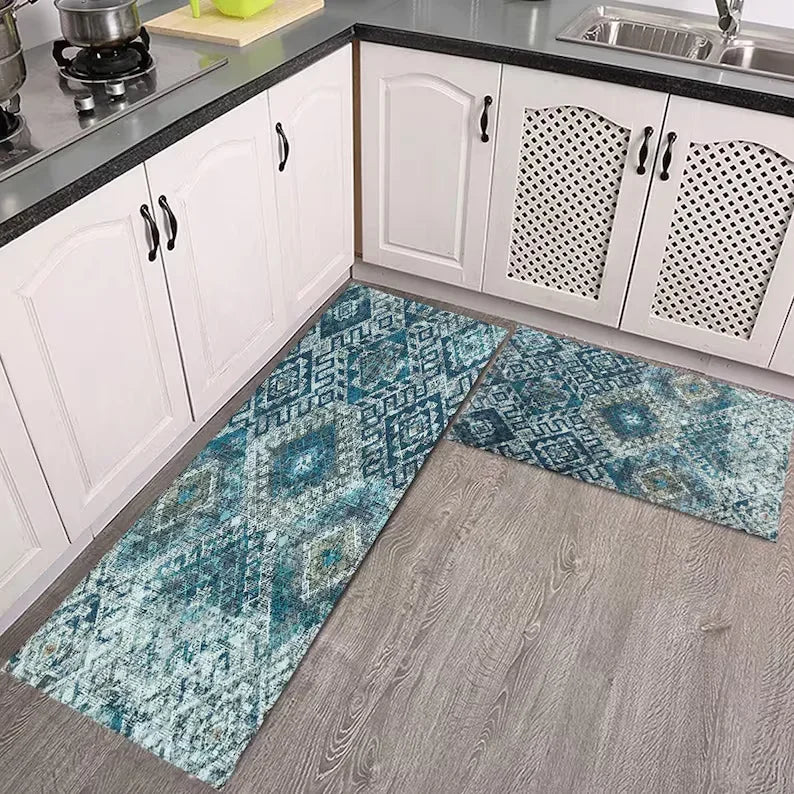 Kitchen Rug Non Slip Kitchen MatWashable Anti Skip Kitchen RugVivid Colors Kitchen CarpetHome Decorative Washable RugHome Gift