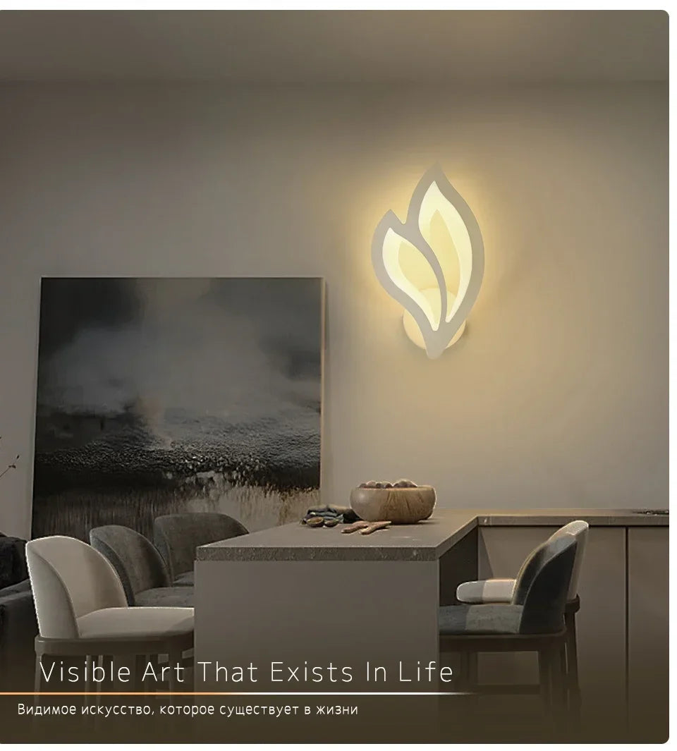 Modern Interior Wall Lights for Living Room Background Wall Decorative Bedroom Bedside Lighting Creative LED Lights
