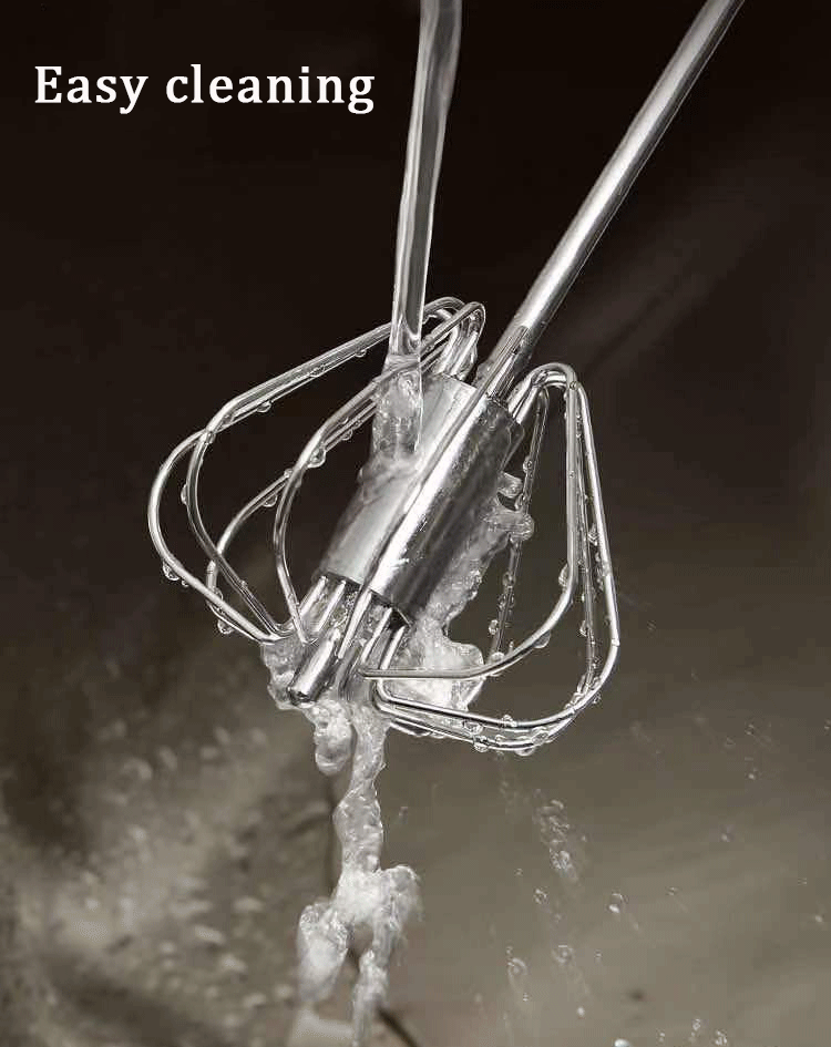 Semi-automatic Egg Beater Egg Whisk Manual Hand Mixer Self Turning Cream Utensils Whisk Manual Mixer Useful Kitchen Gadgets