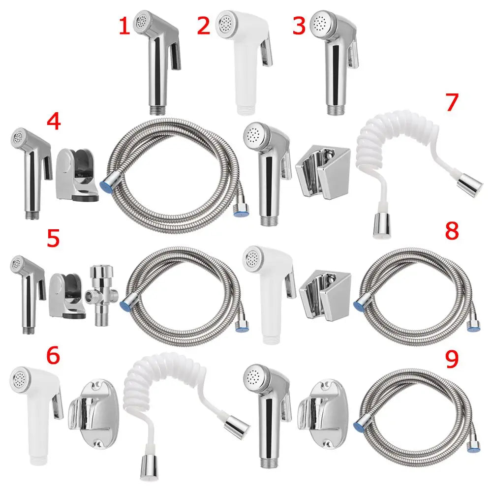 Self Cleaning Hand Sprayer Toilet Accessories Toilet Bidet Sprayer Bidet Shower Hand Bidet Faucet Shower Head