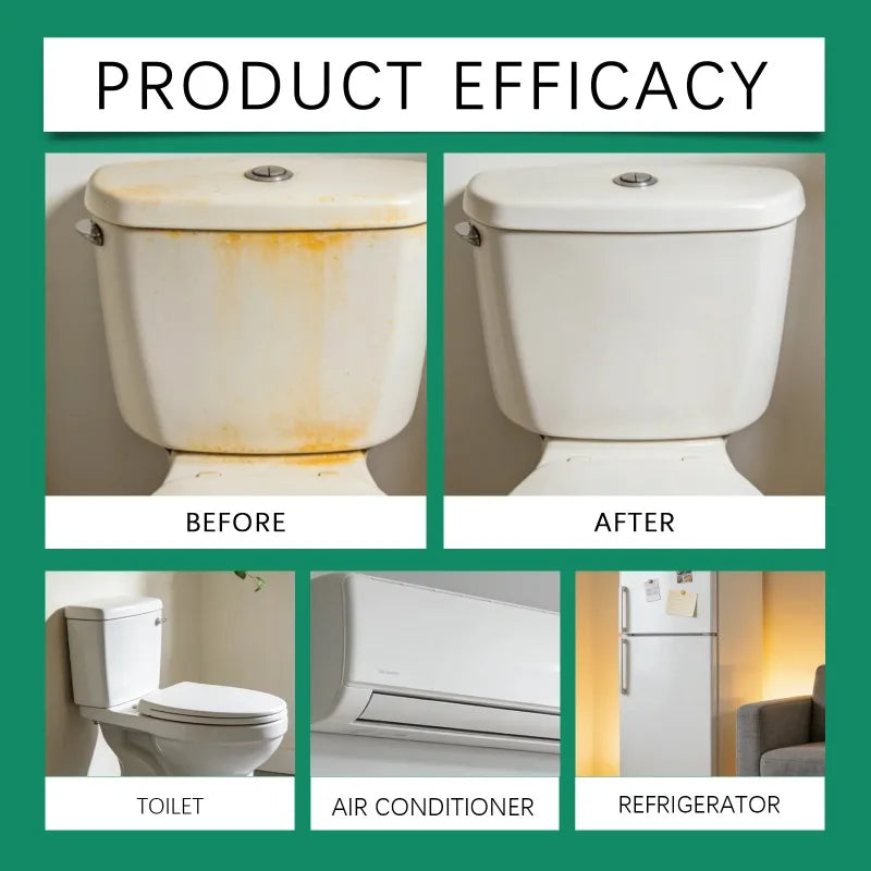 Plastic Yellowing Remover Scratch Repair - Appliances AC Units Fridge Toilet Back To White Gloss Long-Lasting Polish Clean Care*