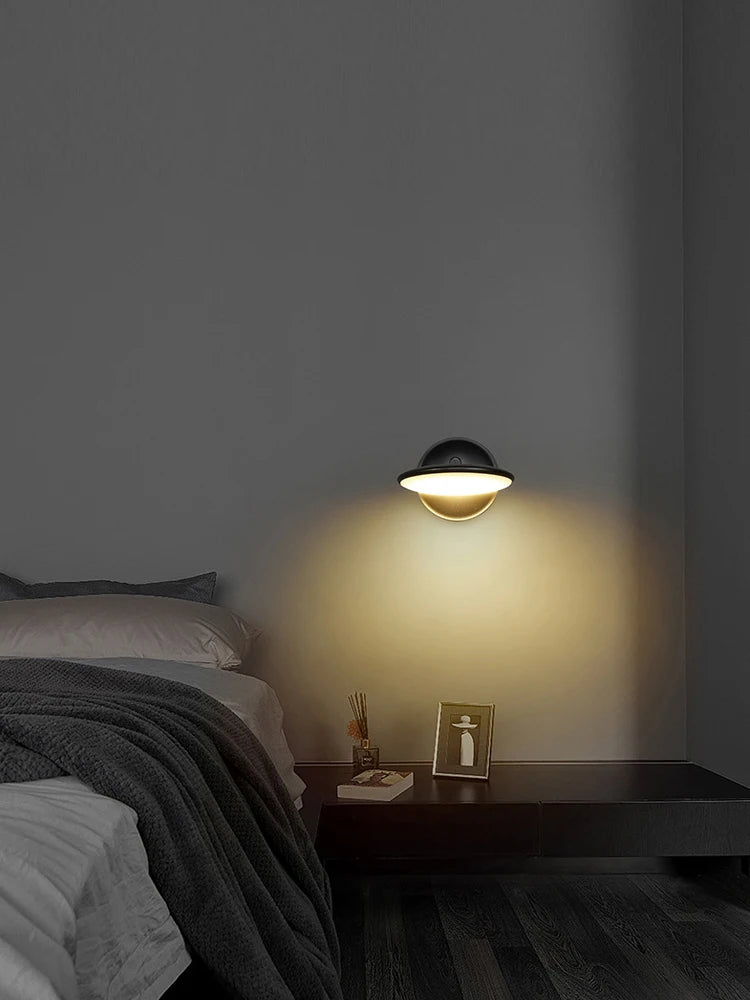 Modern Designer LED Waterproof Wall Light Minimalist Outdoor Balcony Porch Light IP65 Park Wall light Bedroom Bedside Light