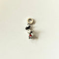 Cartoon 925Silver Balloon Dog, Red House, Watermelon Dog Male and Female Pendant,Fit Bracelet DIY Jewelry for Girls and Children