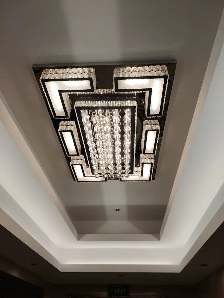 Modern Light Luxury Ceiling Led Crystal Ceiling Light Home Decoration Home Decoration Bedroom Dining Room Kitchen Lighting