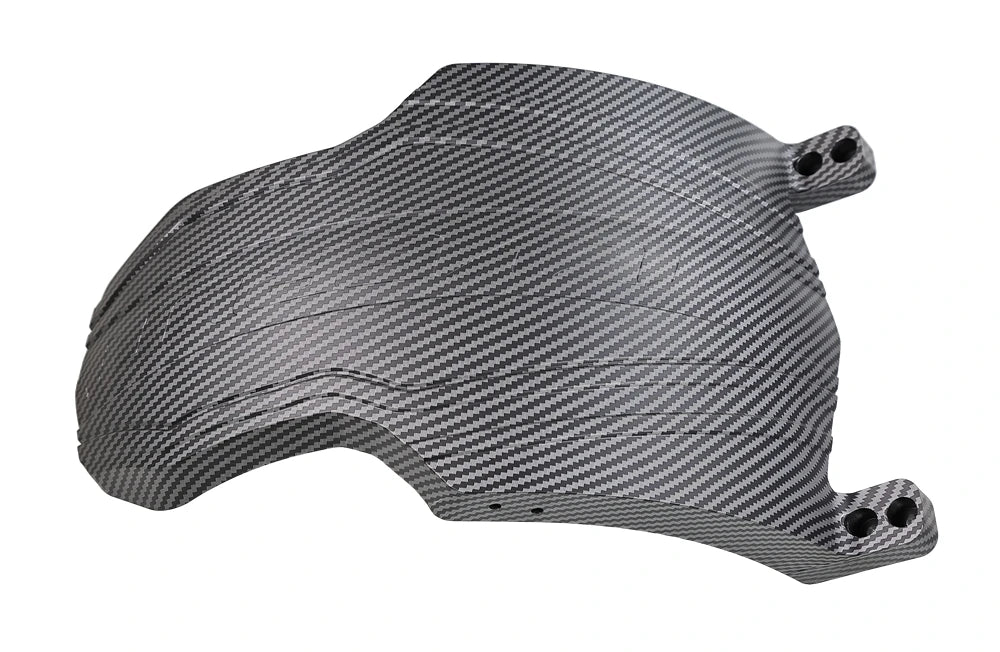 TEVERUN Carbon-Fiber-Pattern 13-Inch Fender for FIGHTER SUPREME 7260R Electric Scooter Mudguard Front And Rear Wheel Cover