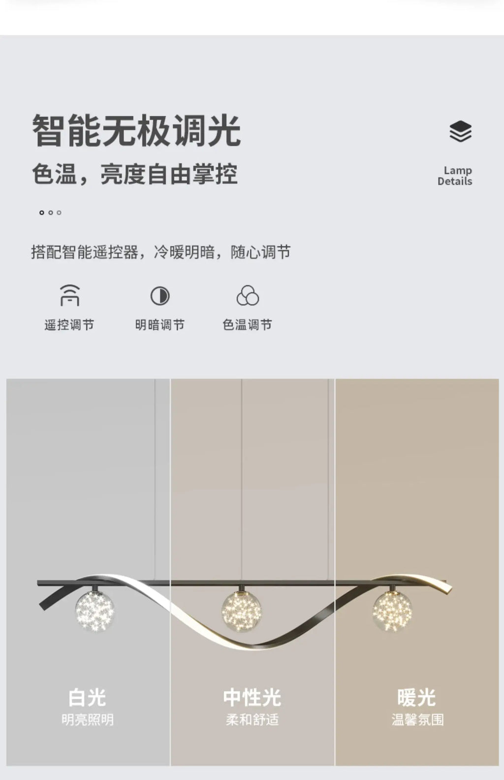 New Luxury LED babysbreath Modern Ceiling Hanging Lamp lustre for Living Dining Room Pendant Lights Fixtures suspension