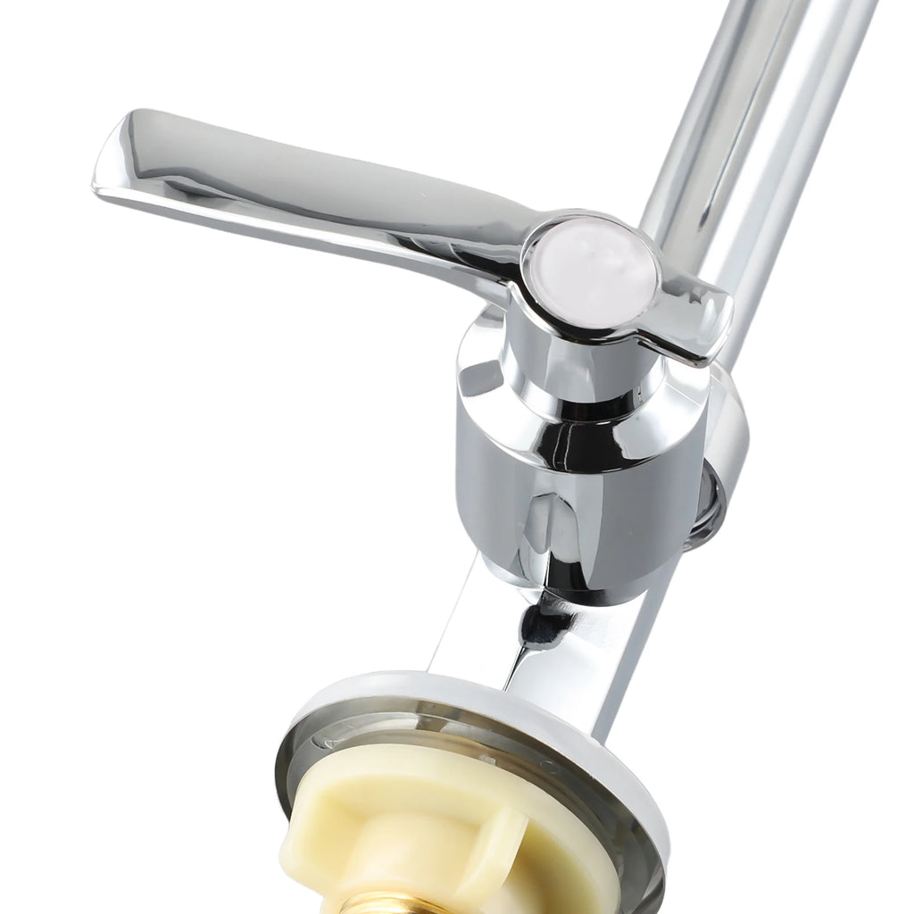 Kitchen Faucet Stainless Steel Tall Kitchen Faucet Mixer Sink Faucet Pull Out Spray Single Handle Swivel Spout Mixer Tap