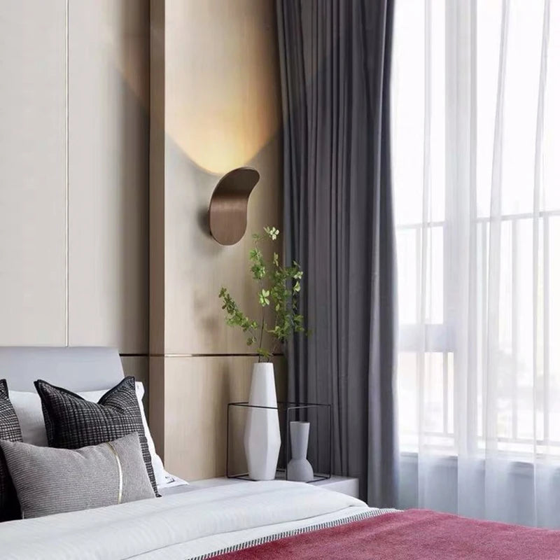 Modern LED Wall Lamps for Living Room TV Background Bedside Lamp Nordic Bathroom Corridor Balcony Wall Lights Fixtures