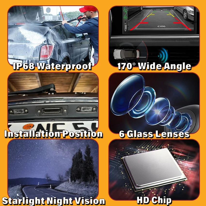 Car Reversing Image Camera For Mitsubishi Lancer V3 2008 2009 2010 2011 2012 2013 2014 Night Vision CCD HD Rear View Back Camera
