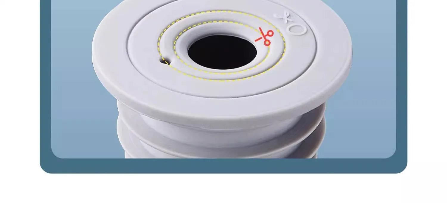 Sink Plug Sewer Pipe Sealing Ring Water Plug Floor Drain Shower Stopper Bathroom Accessories 70-75mm Silicone Drains Kitchen