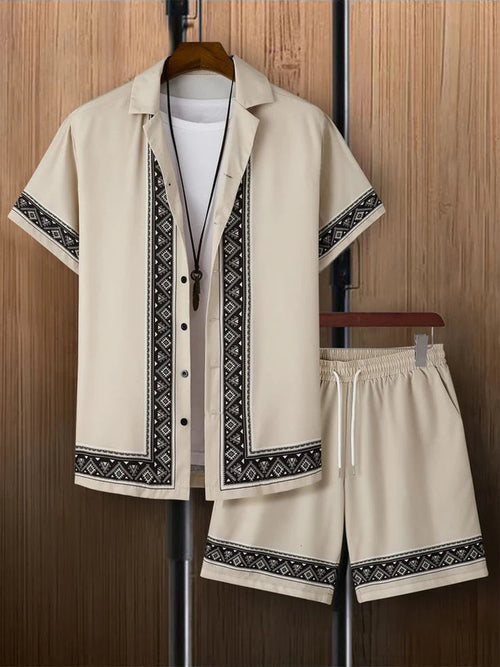 Summer Men's casual beach outfit
