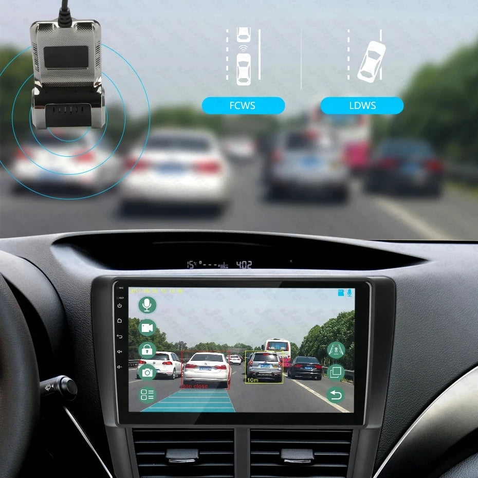 JIMIKE Car Multimedia Camera  Rear CAM Wide Angle Backup Camera HD Dashcam AHD 1080P  DVR Driving Recorder ADAS