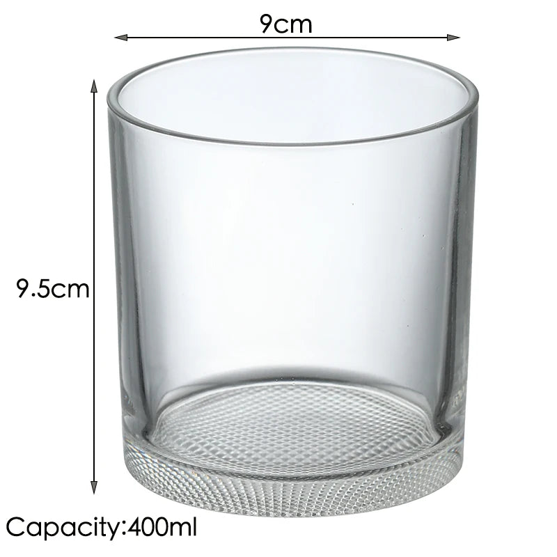 4PCS Fashion Whiskey Glasses, Scotch Whisky, Bourbon, Cocktails, RUM, Durable Whiskey Glasses