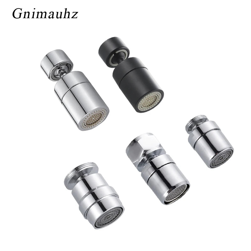 Adjustable 360 Swivel Water Saving  Brass Faucet Adapter 18/20/22/24mm 360 Degree Swivel Aerator Female Or Male Thread Accessory