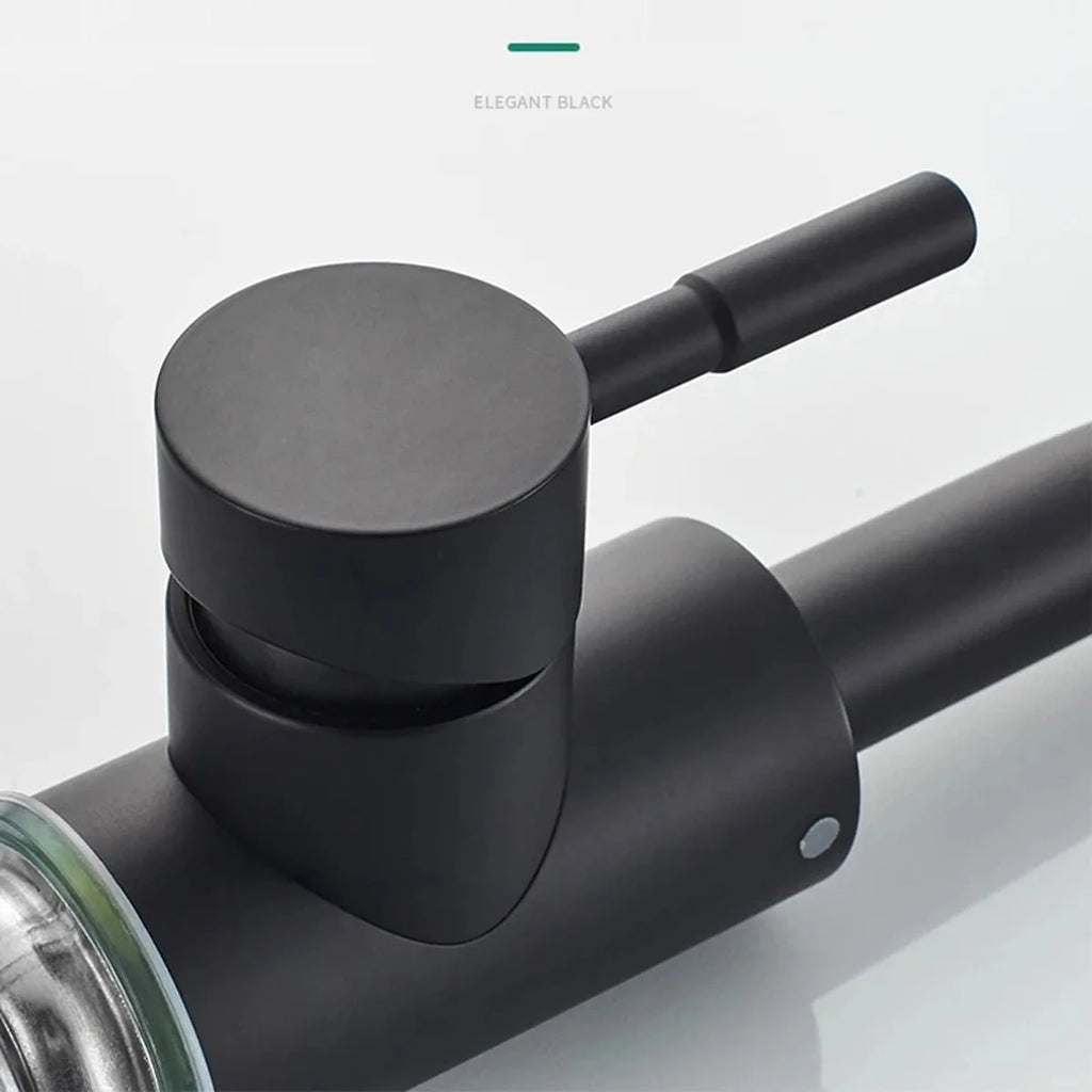 Bathroom Basin Faucet 304 Stainless Steel Hot Cold Wash Mixer Crane Tap 360 Rotation Sink Faucets Single Lever Tap For Bathroom