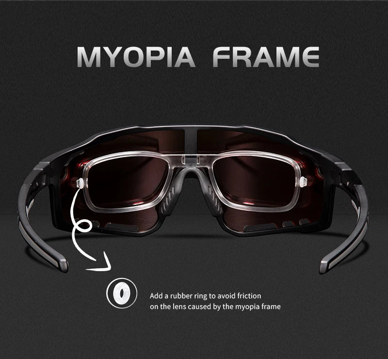 KAPVOE UV400 Cycling Glasses Men MTB Cycling Sunglasses Outdoor Sports Running Eyewear Women Road Bike Glasses
