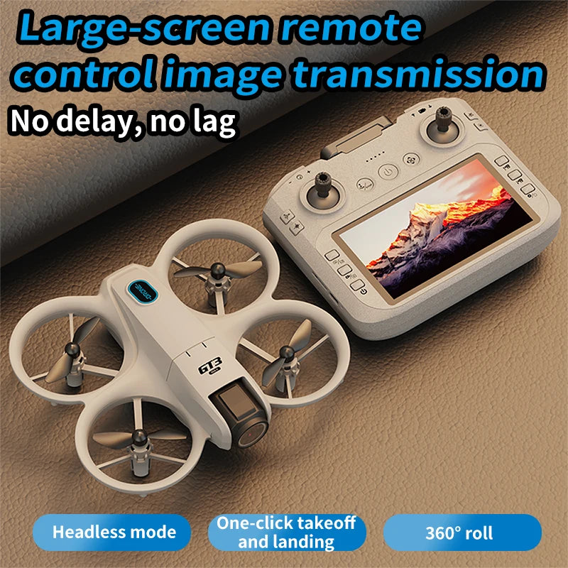 2026New GT3 MAX Drone 8K HD 4.3" Remote Control Headless Mode Helicopter 360° Flip Quadcopter Toys Mini Drone Fors Kid Toy Gifts