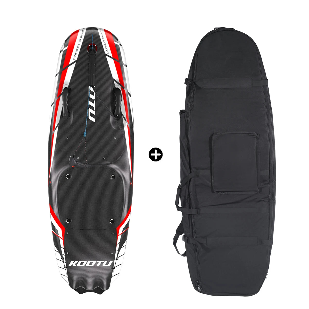 Full Carbon Fiber Jet Surfboards Fuel-powered surfboard 109cc Electric Power Water Surfboards