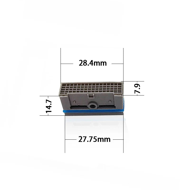 WASOURLF 2PCS Rectangle Square Oval Aerator Bubbler Male M24 Water Saving for Faucet Tap Spout Part Bathroom Kitchen Accessories