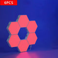 RGB Smart Quantum Lamp Tuya App Remote Control Touch Background Wall Bedroom DIY Decoration Wall Lamp Esports Atmosphere Light