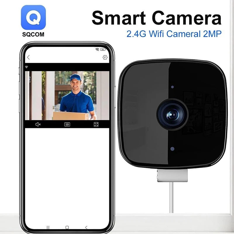 Safeview Window Camera, Smart Window Security Camera with Night Vision & Motion Detection, Protect Your Home, Family Valuables