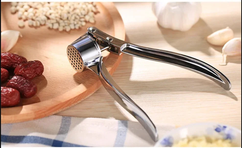 Kitchen Stainless Steel Garlic Smasher Squeezer Manual Press Grinding Tool Kitchen Accessories Kitchen Accessories Tools