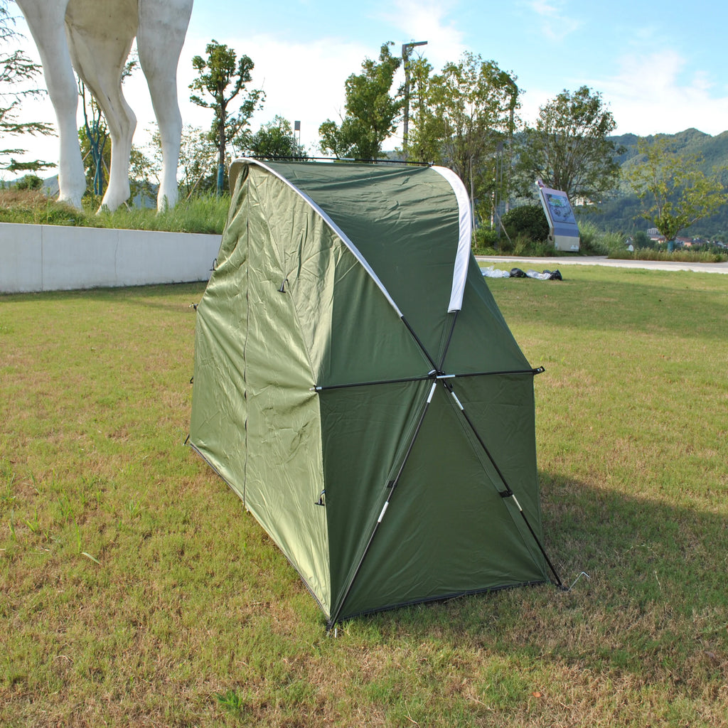 4-in-1 Camping Cot Tent, Backpacking 1 Person Camping Tent, Tent Cot Folding Off the Ground Tent,Fishing Tent,Excluding bed