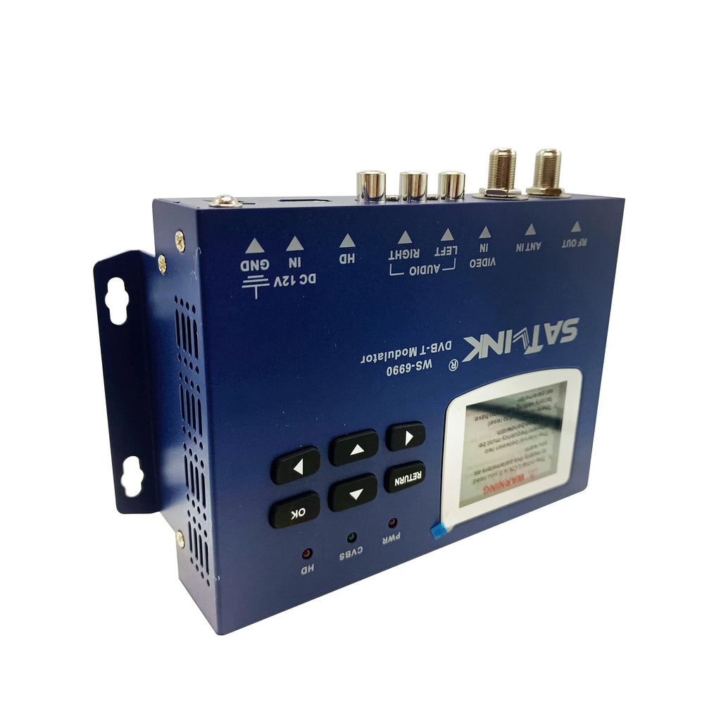 HD encoder modulator AV to RF HD to RF DVB-T DVB-C ISDBT TDT DTV modulator CATV self-produced programs