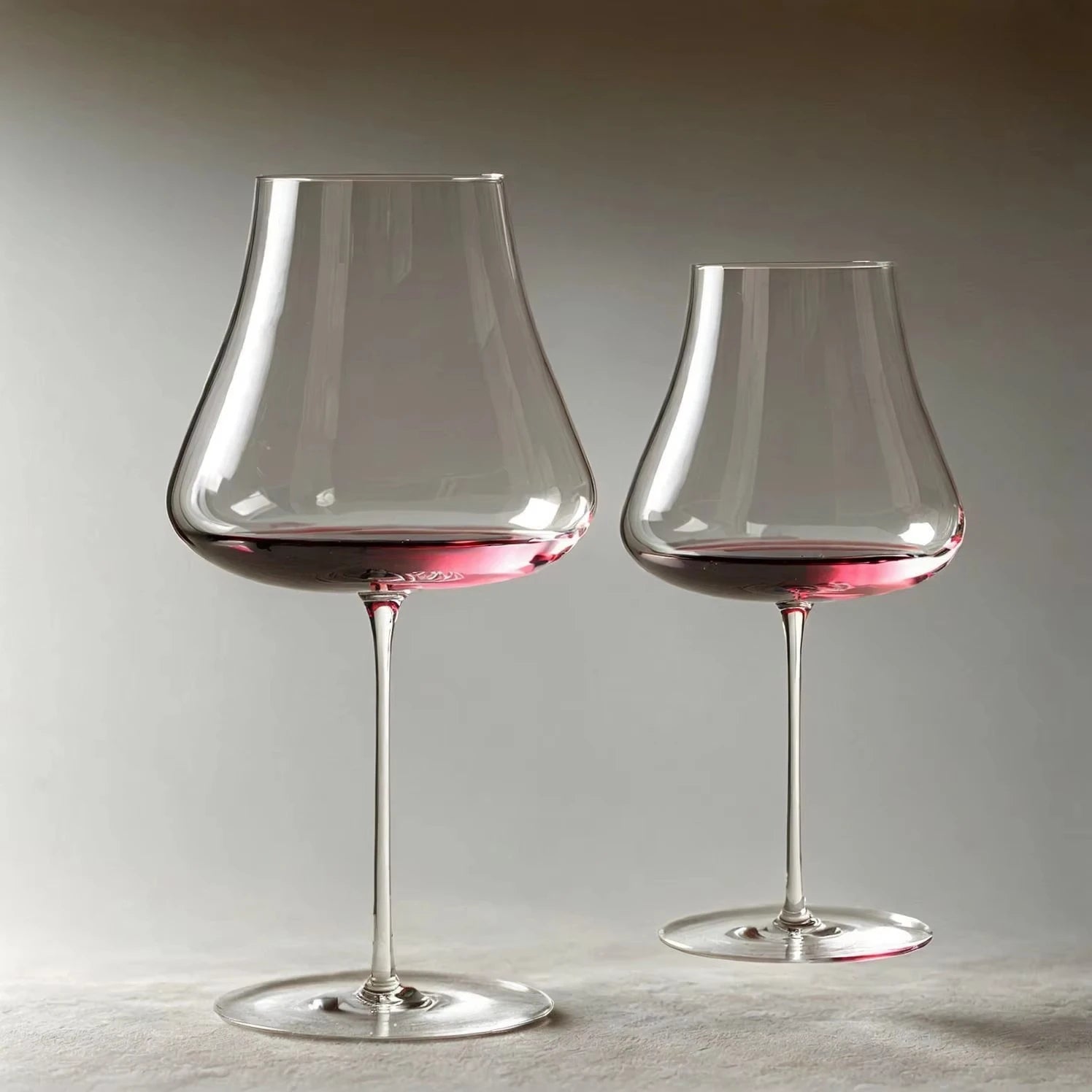 Large Capacity Crystal Glass Wine Glasses Nordic Luxury Small Man Waist Goblet Household High-end Wine Ware