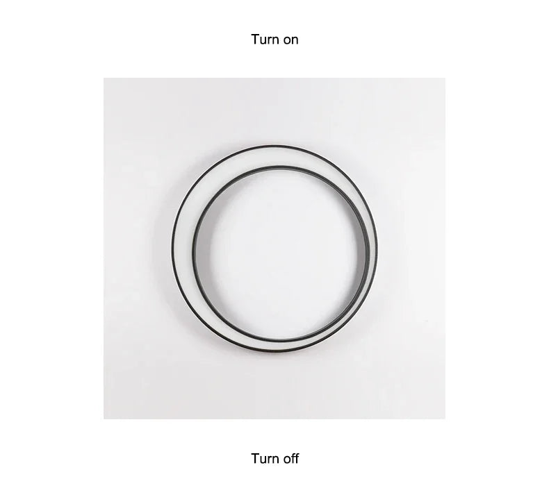 Modern IP65 Waterproof LED Outdoor Wall Light Villa Terrace Garden Street Light Round Moon Background Porch Lamps