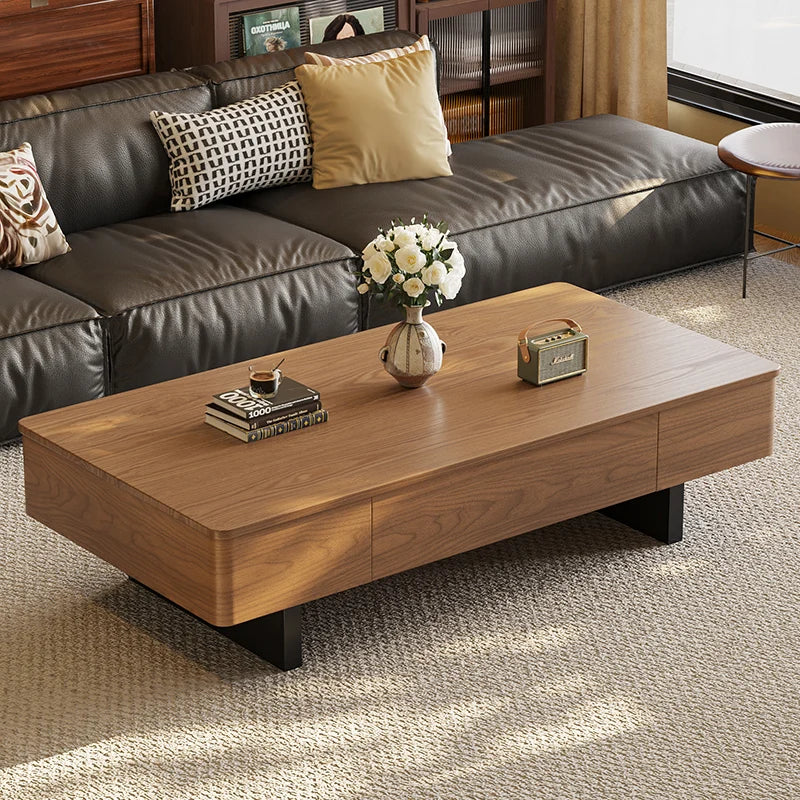 Modern Luxury Coffee Table Aesthetic Minimalist Trendy Coffee Tables Design Storage Mesa De Centro Sala Living Room Furniture