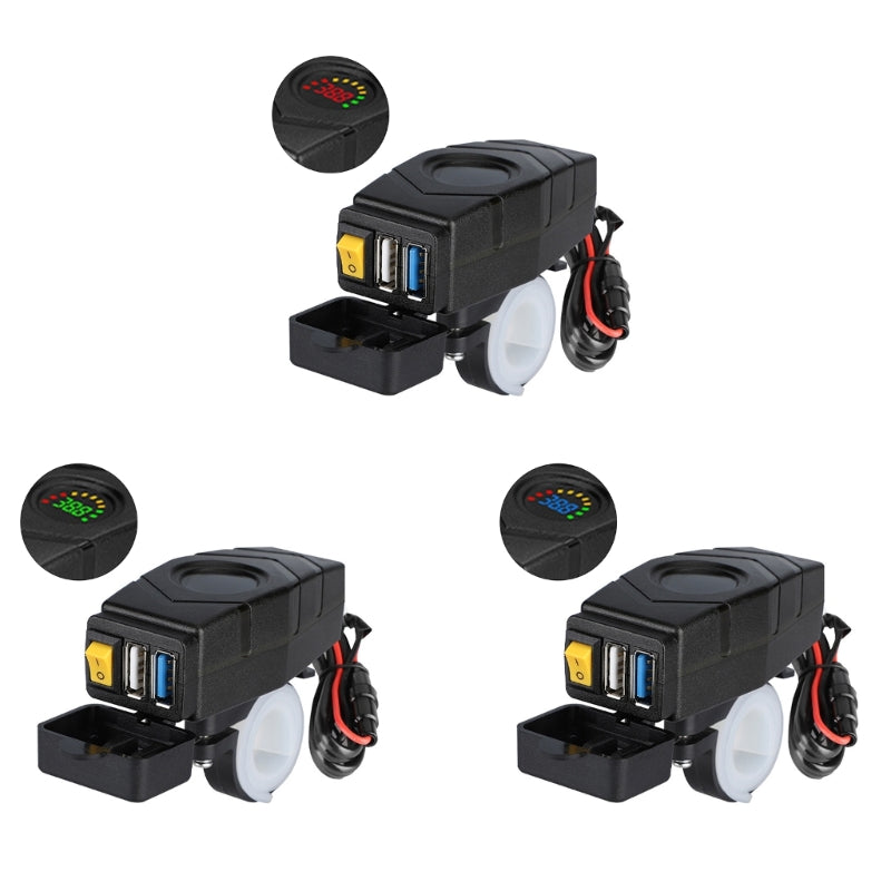 DC20-80V E-bike Phones QC3.0 Fast Charging Adapter Electric USB Electric Bikes Accessory Part