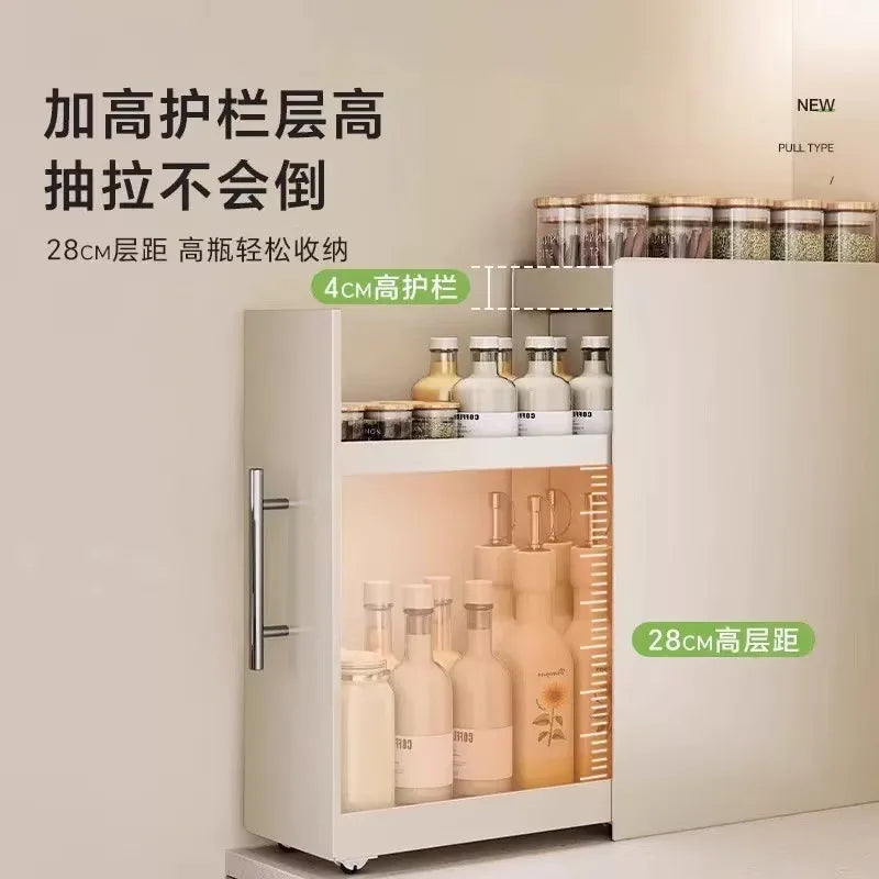 Kitchen Spice Rack Organizer Countertop Storage Shelf for Spices Seasonings No Assembly Required Available with Or Without Hooks