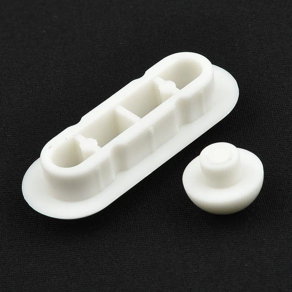 Toilet Lid Cushion Antislip Gasket Toilet Seat Pad Buffers White Stop Bumper Shock Absorber Bathroom Toilet Seat Lifter Kits