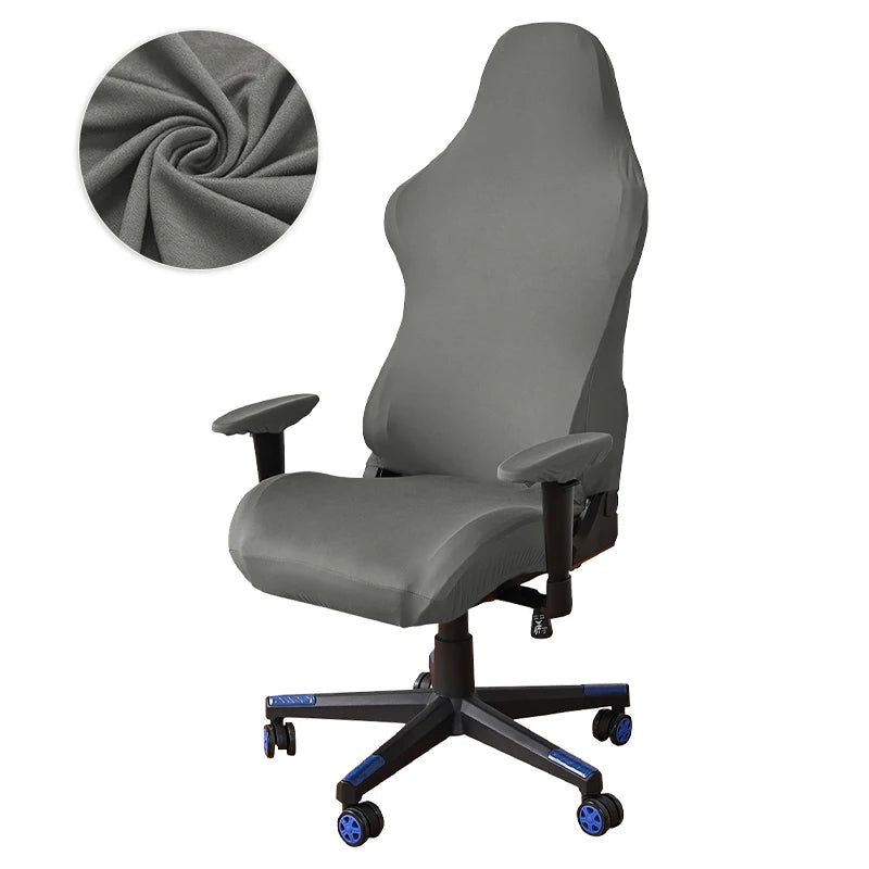 Simple Home Gaming Chair Cover Universal Computer Game Competitive Chair Seat Backrest Armrest Elastic Swivel Chair Covers Home