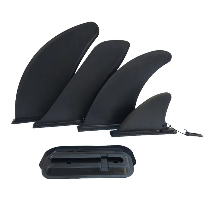 4 Models Surf Water Wave Fin SUP Accessories Stablizer Inflatable Stand Up Paddle Board Surfboard Slide-in Central Fin Side Fin