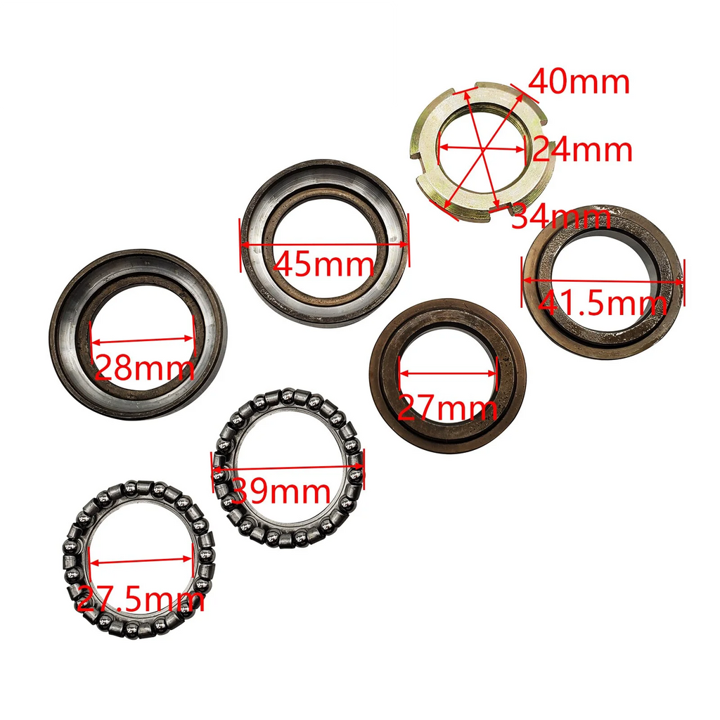 Electric Scooter Bearing Steering Column Bearing Front Fork Bearing For Citycoco Electric Scooter Harley Electric Scooter Parts
