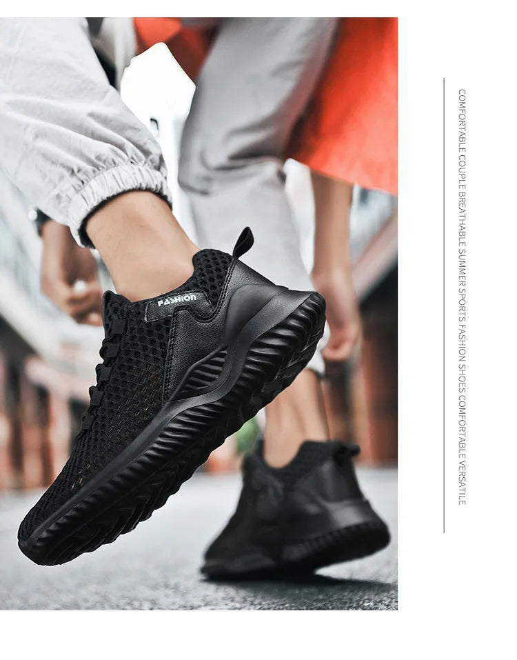 2026 Summer Men's Loafers Walking Mesh Breathable Summer Comfortable Casual Shoes Sneakers Zapatillas Hombre Men Running shoes