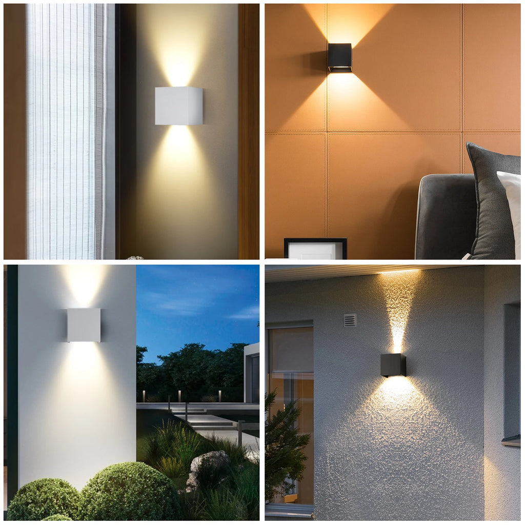 Modern Led Wall Lamp Indoor Decor Lamp Sconces Fixture for Living Room Kitchen Bedroom Waterproof Room Decoration Wall Light