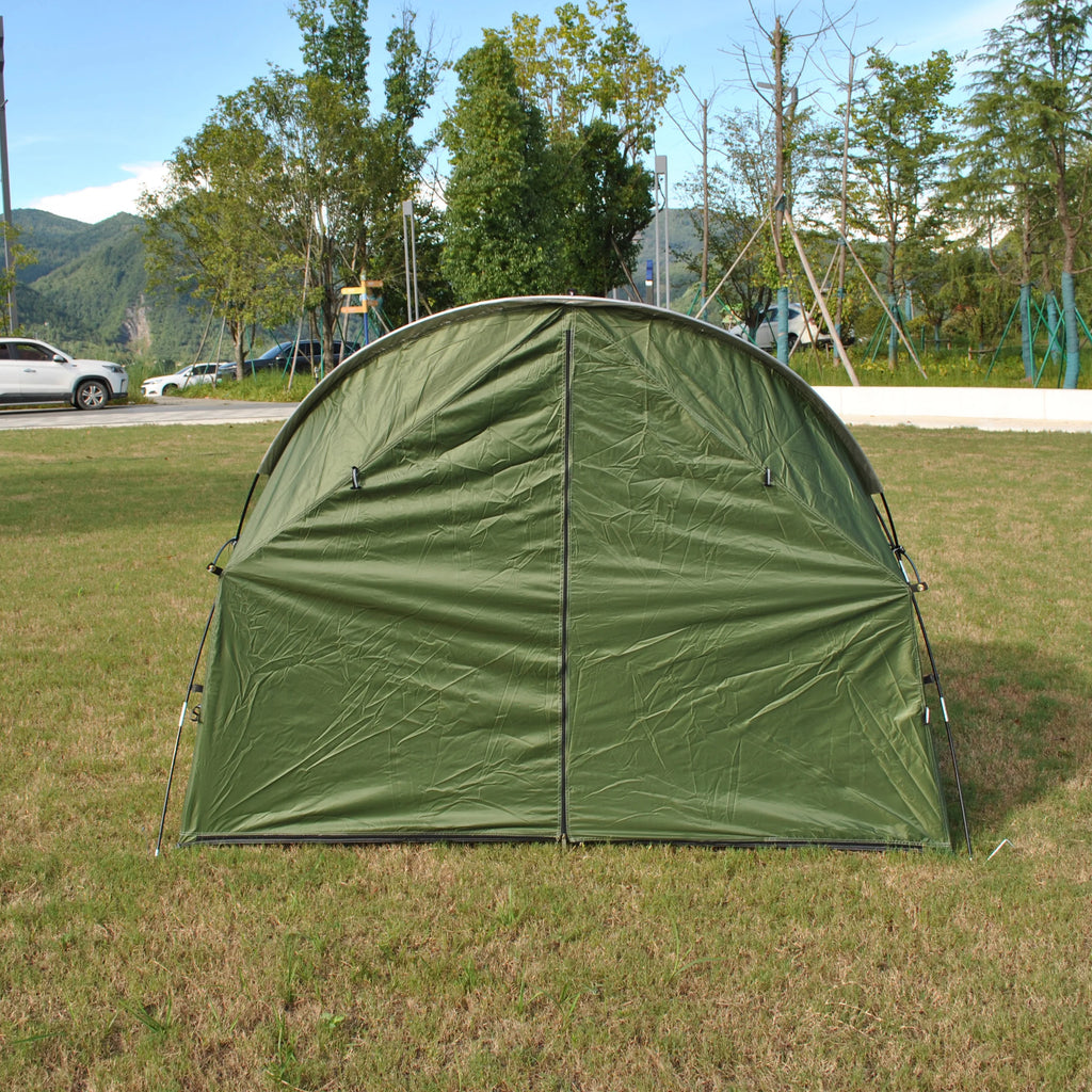 4-in-1 Camping Cot Tent, Backpacking 1 Person Camping Tent, Tent Cot Folding Off the Ground Tent,Fishing Tent,Excluding bed