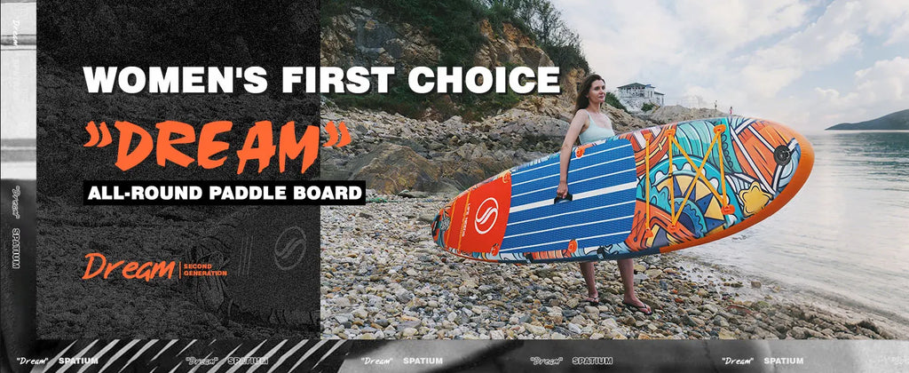 Spatium 350cm Inflatable Surfboard SUP Paddle Board Surfing Fishing Accessories SUP Inflatable Stand Up Paddle Board Set