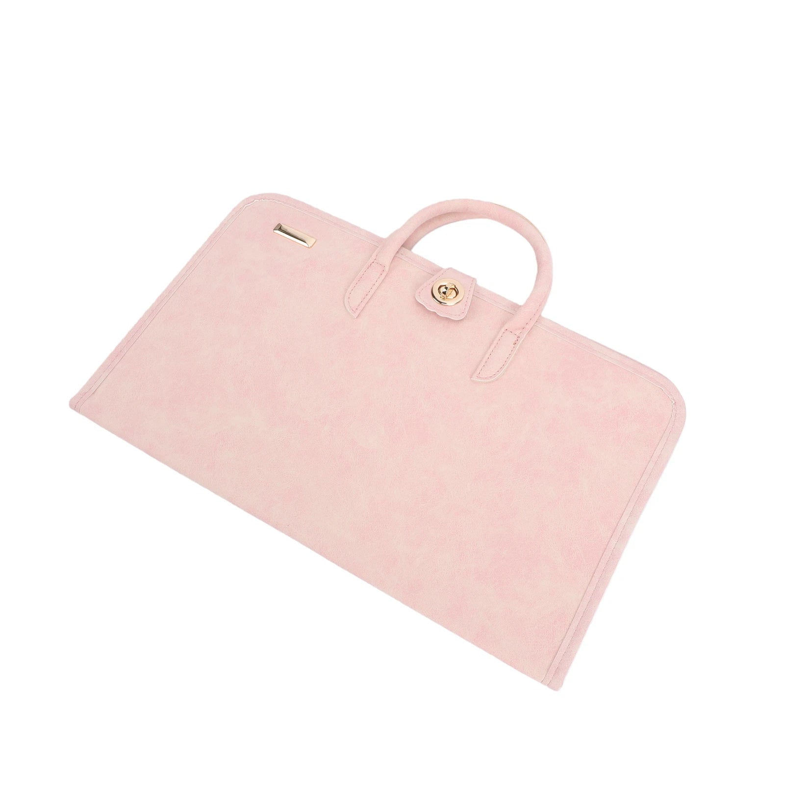 Laptop Sleeve with Handle PU Laptop Case Roseate Stylish Water Proof Laptop Sleeve Protective Bag with Handle for 14 Inch Laptop