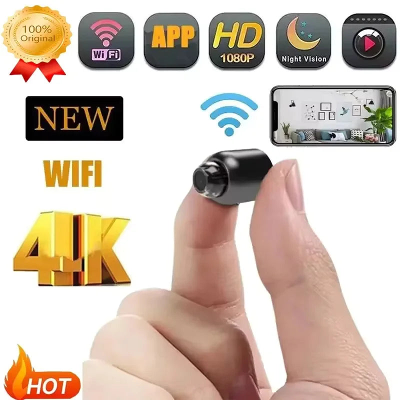 HD 1080P Mini Camera Wireless WiFi Baby Monitor Indoor Safety Security Surveillance Night Vision Camera IP Camera Recorder